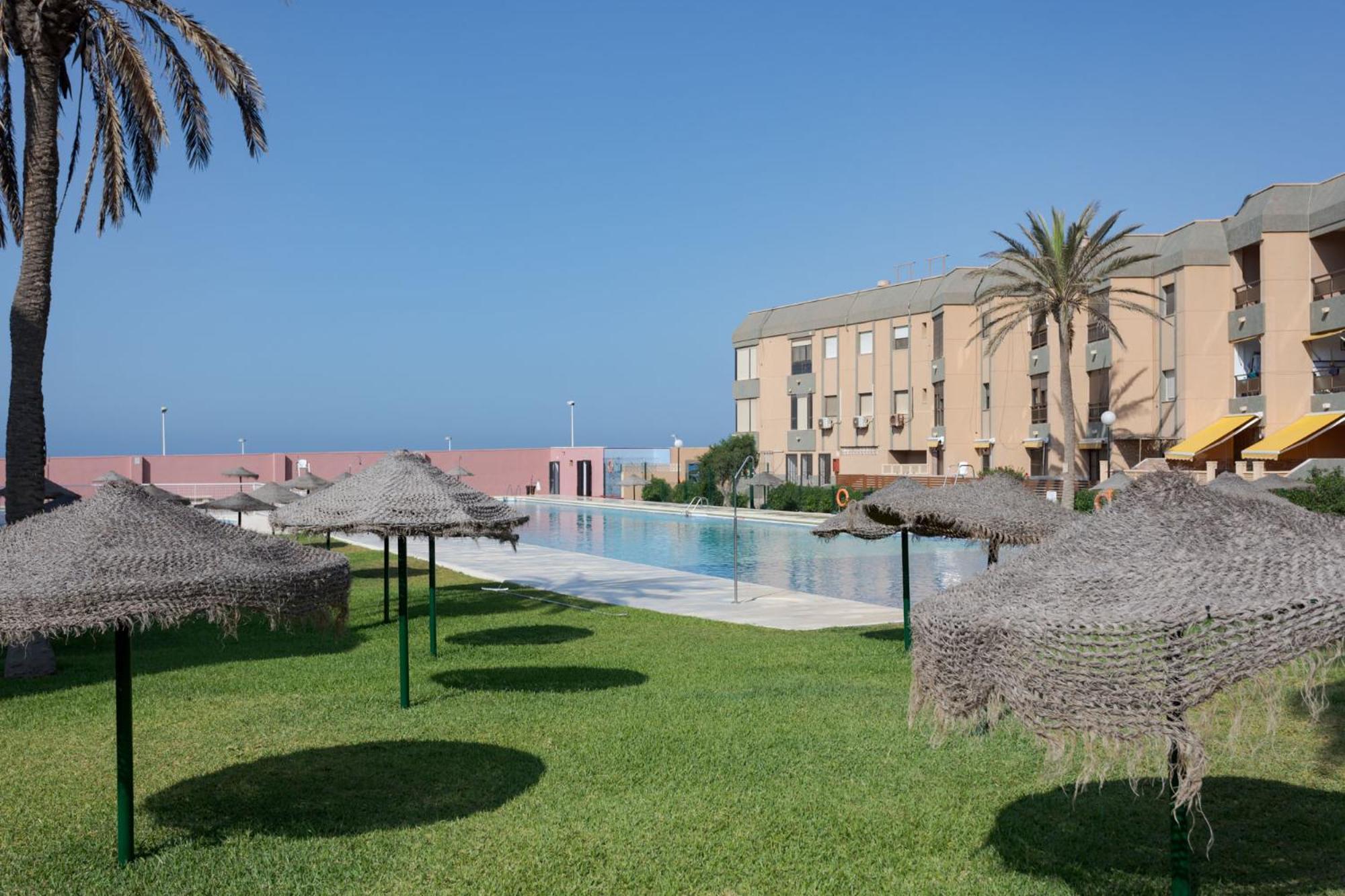 Bajo Primera Linea Playa, Retamar, Cabo De Gata, Wifi เรตามาร์ ภายนอก รูปภาพ